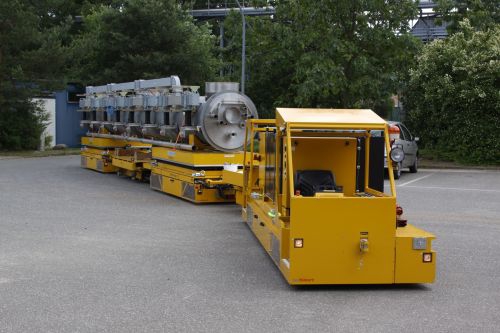 Tunnelfahrzeug XFEL